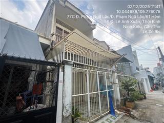 Ngân hàng thanh lý đất có nhà để ở tại đường phạm ngũ lao, ninh kiều, cần thơ