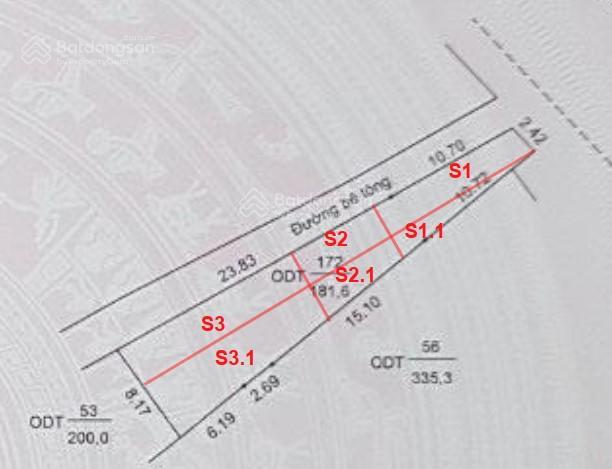 Ngân hàng bán trực tiếp 181.6m2 đất tại td172 tbd22, bình khánh, long xuyên, an giang  03588371