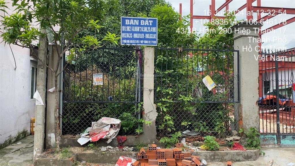 Bán tài sản tại td1469, tbd09, 438/52/2 khu phố 5, phường hiệp thành, quận 12, tp. hcm