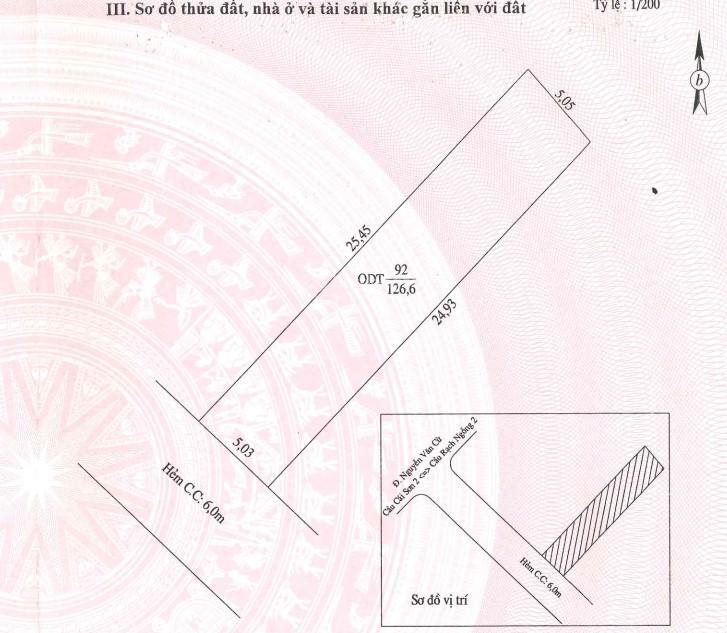 Ngân hàng thanh lý bđs tại td92, phường an khánh, ninh kiều, thành phố cần thơ  02801340
