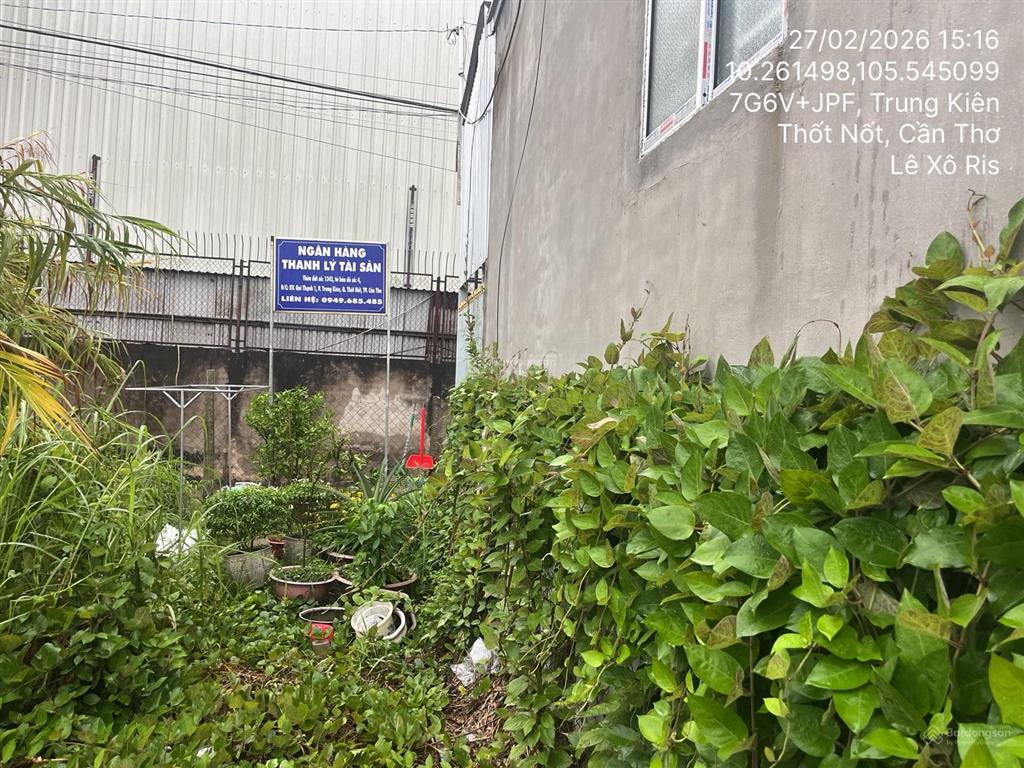 Ngân hàng thanh lý tài sản tại khu vực qui thạnh 1, phường trung kiên, quận thốt nốt  02464390
