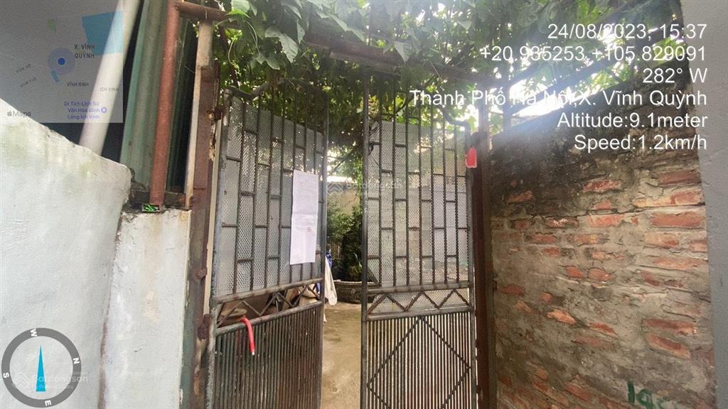Ngân hàng bán trực tiếp 182m2 đất tại ích vịnh, vĩnh quỳnh, thanh trì, hà nội00725127