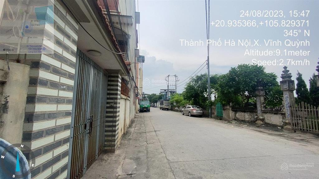 Ngân hàng bán trực tiếp 182m2 đất tại ích vịnh, vĩnh quỳnh, thanh trì, hà nội00725127