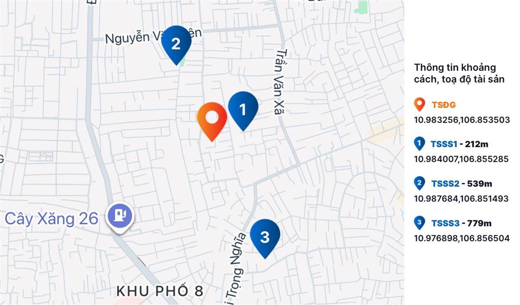 Ngân hàng bán trực tiếp, bán nhanh 157.1m2 đất tại trảng dài, đồng nai02835854
