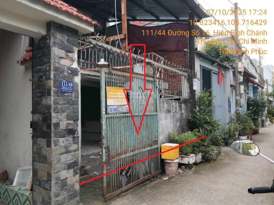 Bán đất tại 111/46 đường số 16, kp3, hiệp bình chánh, 130,3 m2, chính chủ giá siêu hời04555552