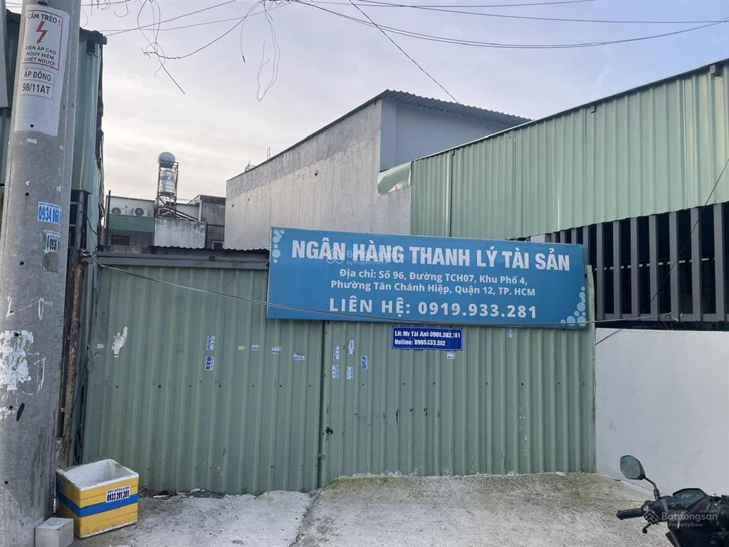 Ngân hàng bán trực tiếp, thủ tục nhanh gọn 73,1m2 tại tân chánh hiệp, quận 12, hồ chí minh03042109