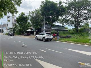 Ngân hàng bán trực tiếp, bán nhanh 212,1m2 kdc bắc trần huỳnh,phường bạc liêu, tỉnh cà mau03559021