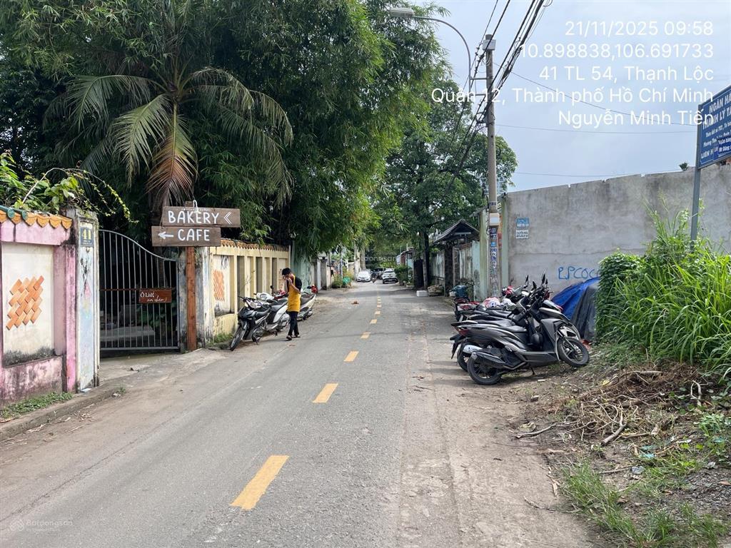 Bán đất đẹp tại td702, tbd2, gần số 44, thạnh lộc 54, kp2, thạnh lộc, quận 12, 117,6m2