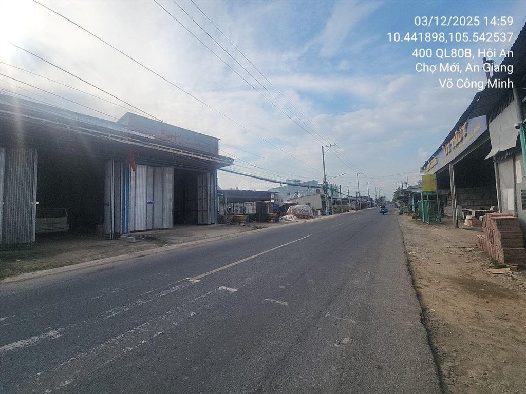 Ngân hàng bán trực tiếp đất 361.8m2 tại xã hội an, huyện chợ mới, an giang  01992874