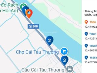 Ngân hàng bán trực tiếp đất 361.8m2 tại xã hội an, huyện chợ mới, an giang  01992874