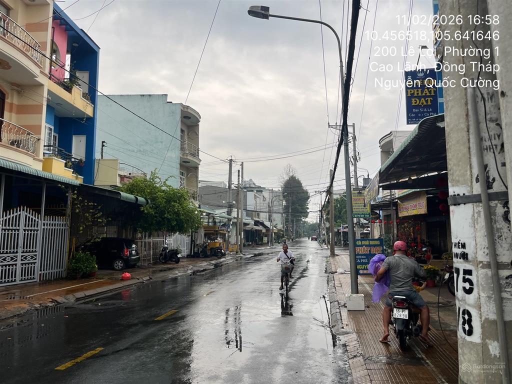 Ngân hàng thanh lý thửa đất số 136, phường 2, cao lãnh, đồng tháp, 102 m2, chính chủ  0868 999 ***