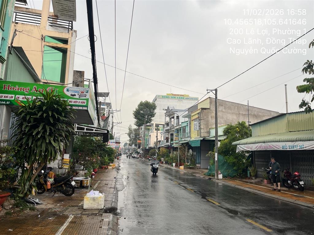 Ngân hàng thanh lý thửa đất số 136, phường 2, cao lãnh, đồng tháp, 102 m2, chính chủ  0868 999 ***