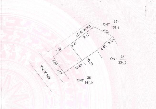 Ngân hàng bán nhanh, thủ tục rút gọn tài sản 168.4m2 tại xã hội an, chợ mới, an giang01992874