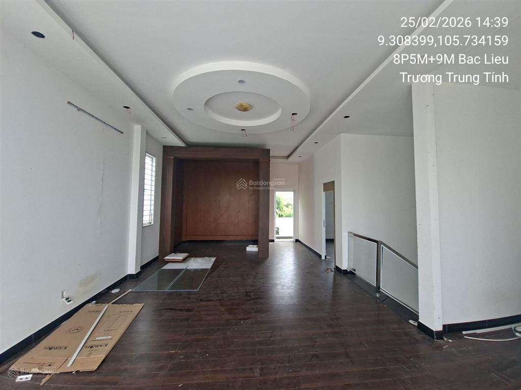 Bán nhà phố tại nguyễn thị định, 5,87 tỷ, 290,52m2, p1, tp bạc liêu03767547