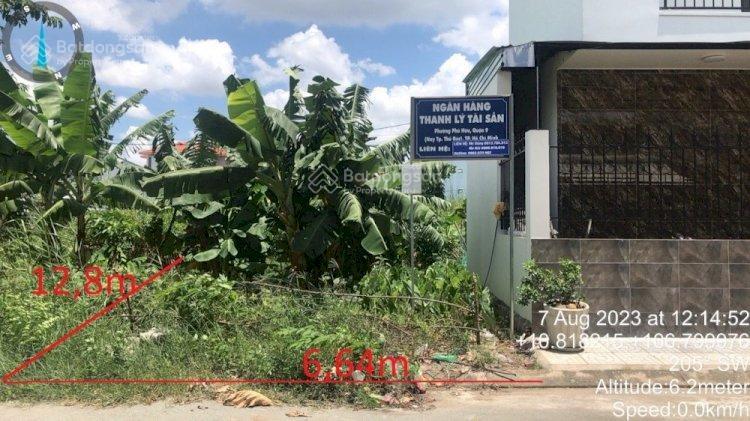 Ngân hàng bán trực tiếp 85.6m2 đất tại td907, phường phú hữu, quận 9, hcm02888999