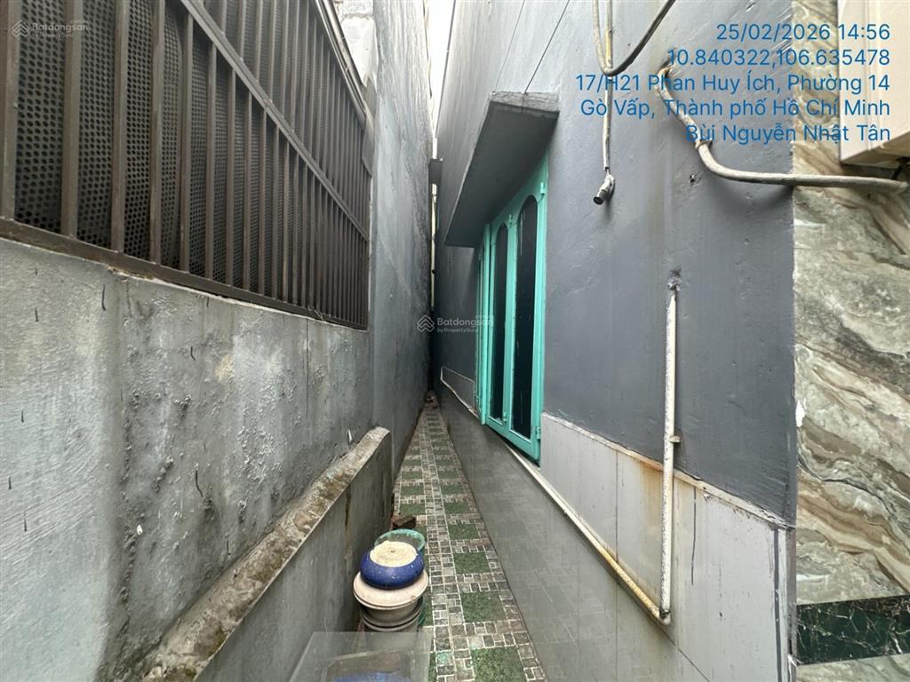 Bán nhà riêng 76,9m2 tại td10, tbd188, 331/70/36h phan huy ích, p14, gò vấp, hcm