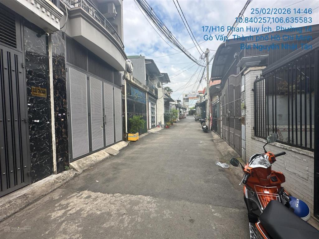 Bán nhà riêng 76,9m2 tại td10, tbd188, 331/70/36h phan huy ích, p14, gò vấp, hcm