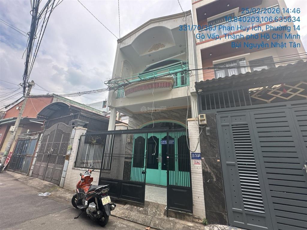 Bán nhà riêng 76,9m2 tại td10, tbd188, 331/70/36h phan huy ích, p14, gò vấp, hcm