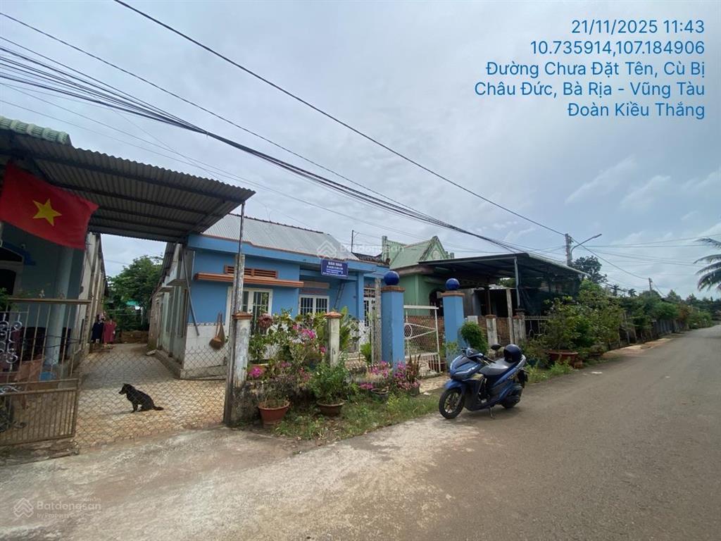 Ngân hàng thanh lý đất thửa 843, cù bị, châu đức, bà rịa vũng tàu, 312,4 m2  02604650