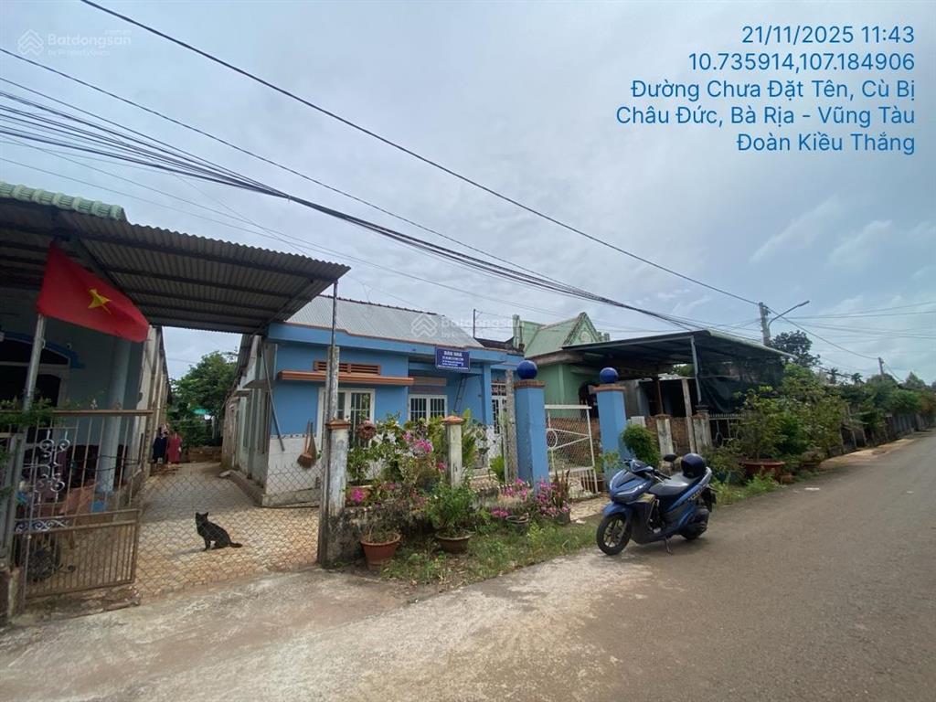 Ngân hàng thanh lý đất thửa 843, cù bị, châu đức, bà rịa vũng tàu, 312,4 m2  02604650