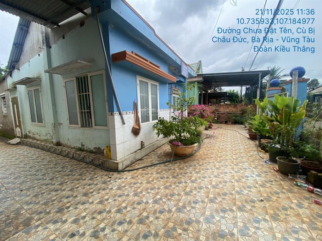 Ngân hàng thanh lý đất thửa 843, cù bị, châu đức, bà rịa vũng tàu, 312,4 m2  02604650