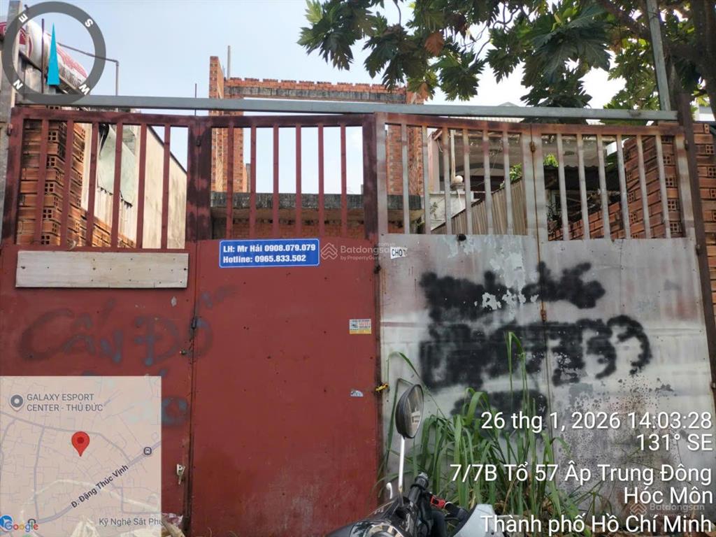 Ngân hàng bán trực tiếp 185m2 đất tại thới tam thôn, hóc môn, hồ chí minh03531125
