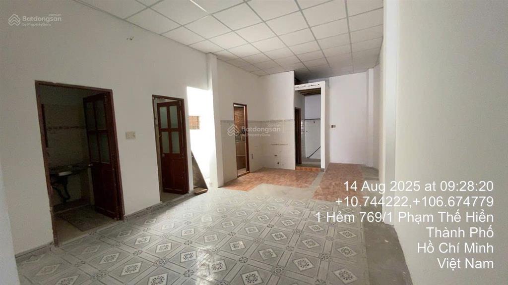 Ngân hàng thanh lý nhà 2 tầng, td408, 69m2, hẻm 769/33 phạm thế hiển, q8, hcm 02620778