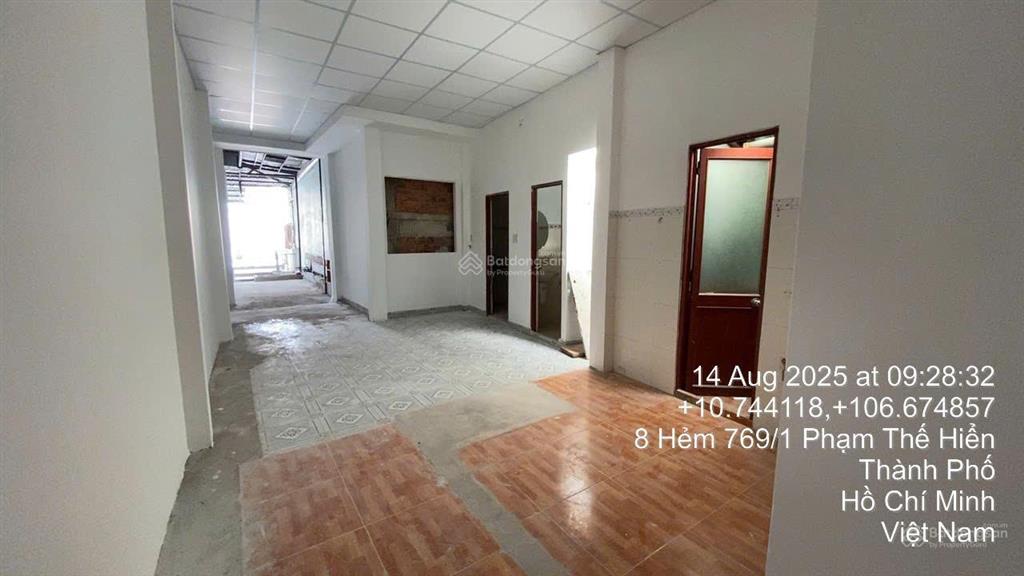 Ngân hàng thanh lý nhà 2 tầng, td408, 69m2, hẻm 769/33 phạm thế hiển, q8, hcm 02620778