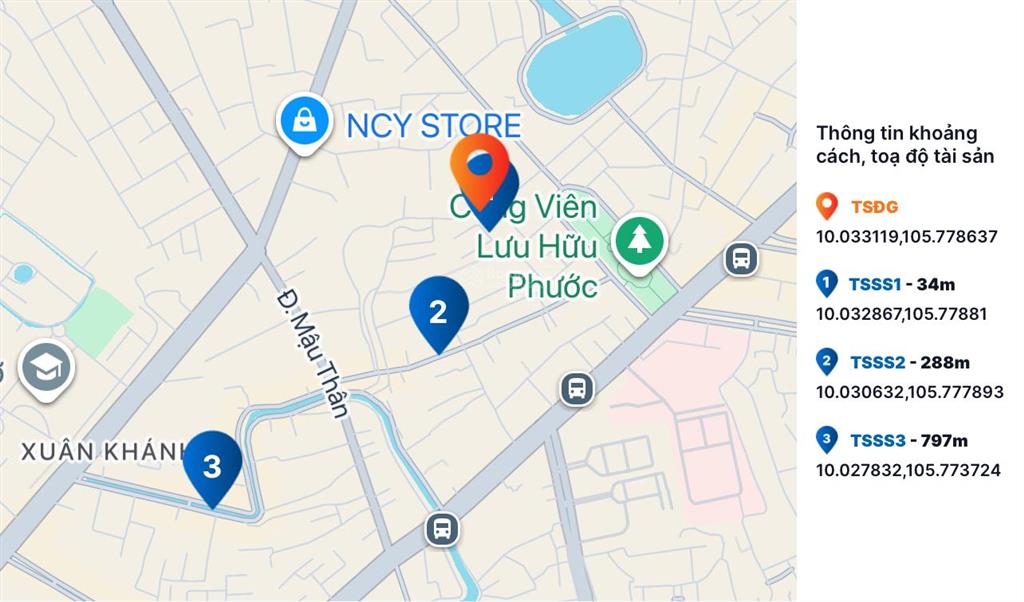 Ngân hàng bán trực tiếp 71,4m2 đất tại đường lê lai, phường ninh kiều, thành phố cần thơ05512522