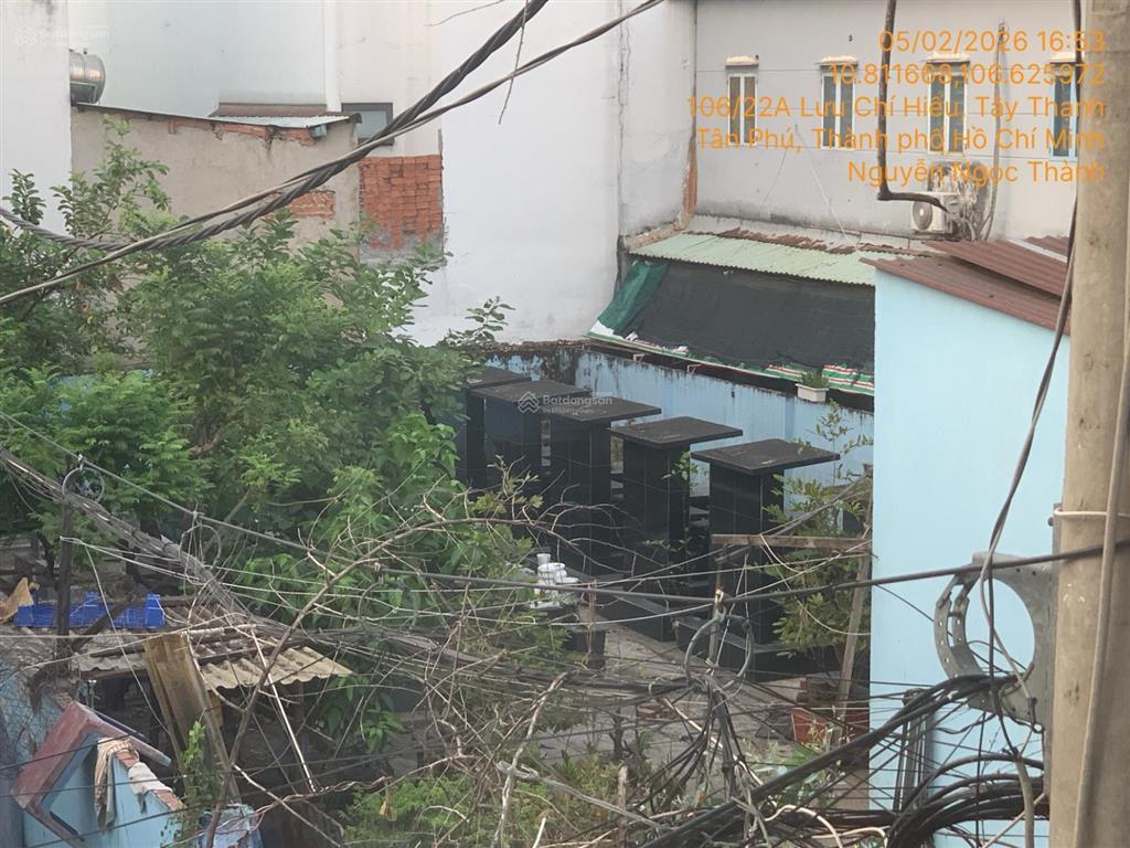 Bán đất tặng nhà thửa số 568, t72, tây thạnh, tân phú, hcm, 212,1m2