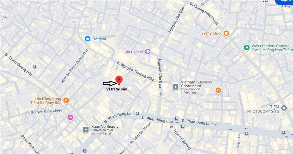 Ngân hàng bán trực tiếp, thủ tục nhanh gọn tài sản tại phan đăng lưu, p5, phú nhuận, hồ chí minh