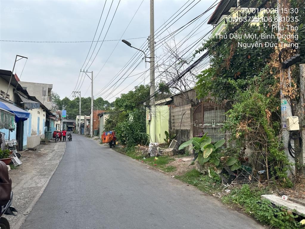 Ngân hàng bán 88,1m2 đất tại td267, phường phú thọ, tp thủ dầu một, tỉnh bình dương  01673578