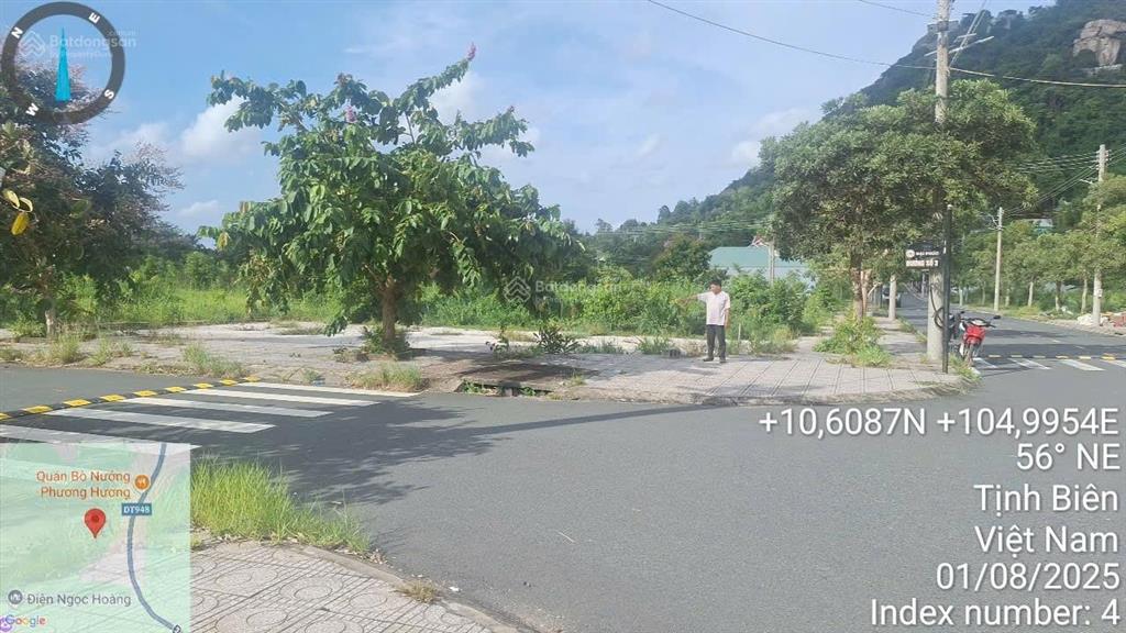 Ngân hàng bán trực tiếp 100m2 đất tại thới sơn, huyện tịnh biên, tỉnh an giang05414442