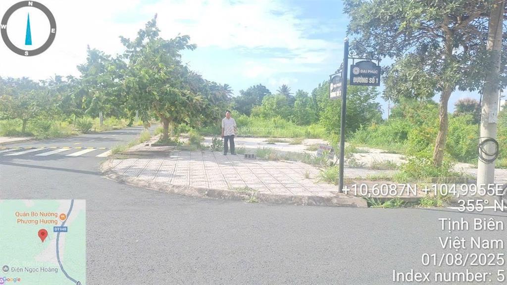 Ngân hàng bán trực tiếp 100m2 đất tại thới sơn, huyện tịnh biên, tỉnh an giang05414442