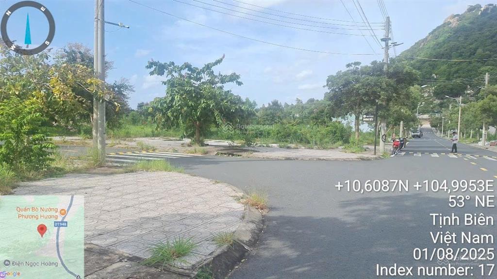 Ngân hàng bán trực tiếp 100m2 đất tại thới sơn, huyện tịnh biên, tỉnh an giang05414442