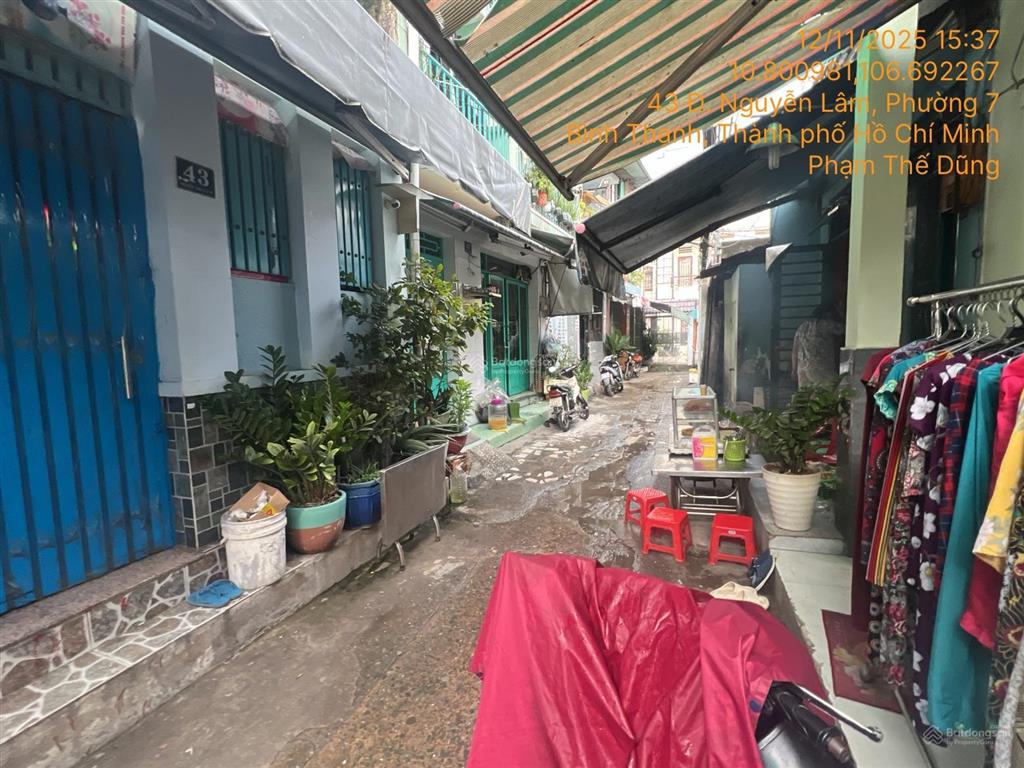 Ngân hàng bán trực tiếp bđs 45m2 tại 41 nguyễn lâm, p3, q. bình thạnh, hcm02832820