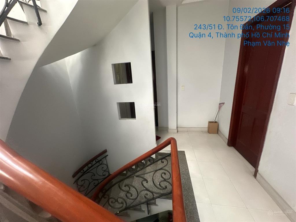 Bán nhà riêng tại 243/47 tôn đản, phường 15, quận 4, hcm, 93.4m2  03555411