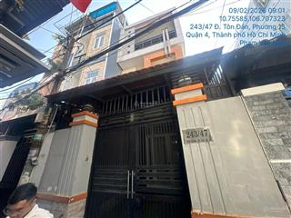 Bán nhà riêng tại 243/47 tôn đản, phường 15, quận 4, hcm, 93.4m2  03555411
