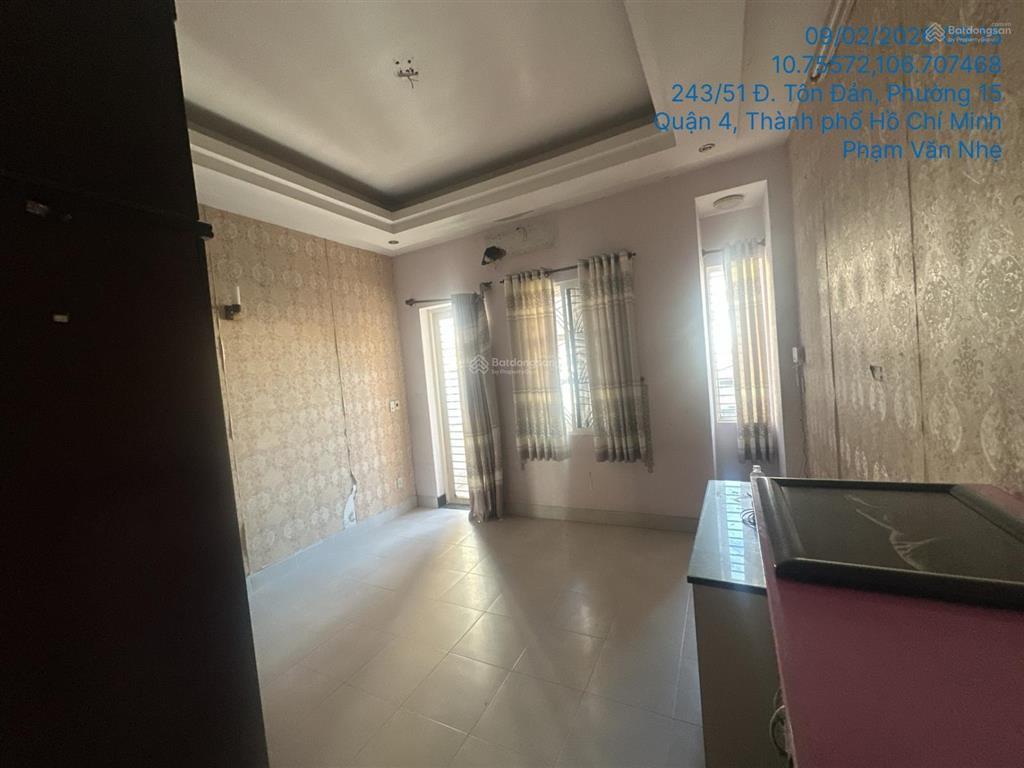 Bán nhà riêng tại 243/47 tôn đản, phường 15, quận 4, hcm, 93.4m2  03555411
