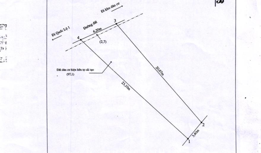 Ngân hàng thanh lý 99,8m2 đất tại phường tân phong, tp biên hòa cũ, đồng nai  03586149