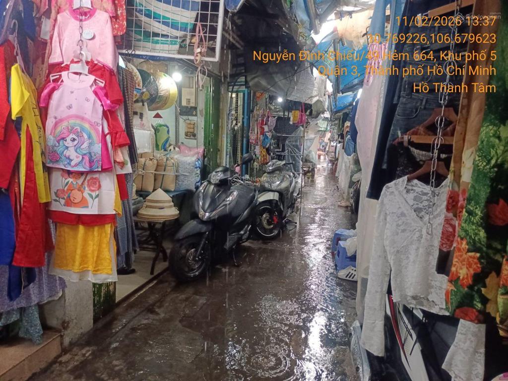 Ngân hàng bán trực tiếp nr 34.2m2 tại nguyễn đình chiểu, phường bàn cờ, hcm02909449