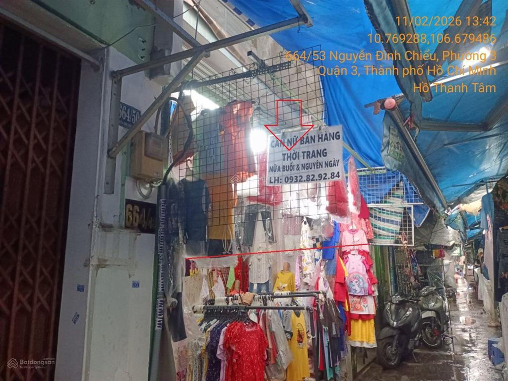 Ngân hàng bán trực tiếp nr 34.2m2 tại nguyễn đình chiểu, phường bàn cờ, hcm02909449