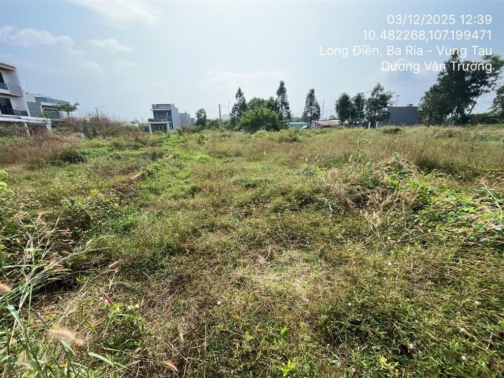 Bán đất tại thửa đất số 288, tờ bản đồ số 102, thị trấn long điền, 134,8 m202747377