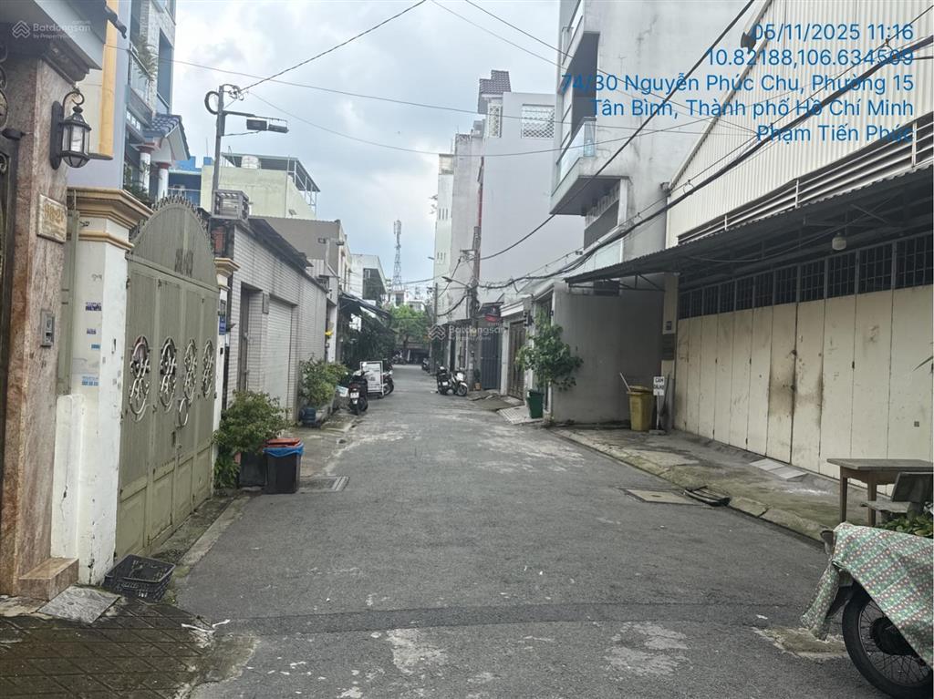 Bán đất đẹp tại 98/2g nguyễn phúc chu, phường 15, quận tân bình, hcm, 80.7m2  01575181