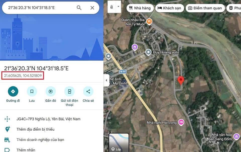 Ngân hàng thanh lý lô bđs tại bản xa, nghĩa lộ, yên bái049897637