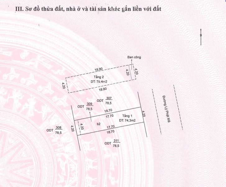 Ngân hàng bán trực tiếp lô đất 105.3m2 tại td69, phường bình khánh, long xuyên, an giang04731377