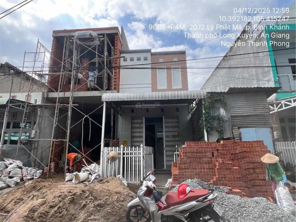 Ngân hàng bán trực tiếp lô đất 105.3m2 tại td69, phường bình khánh, long xuyên, an giang04731377