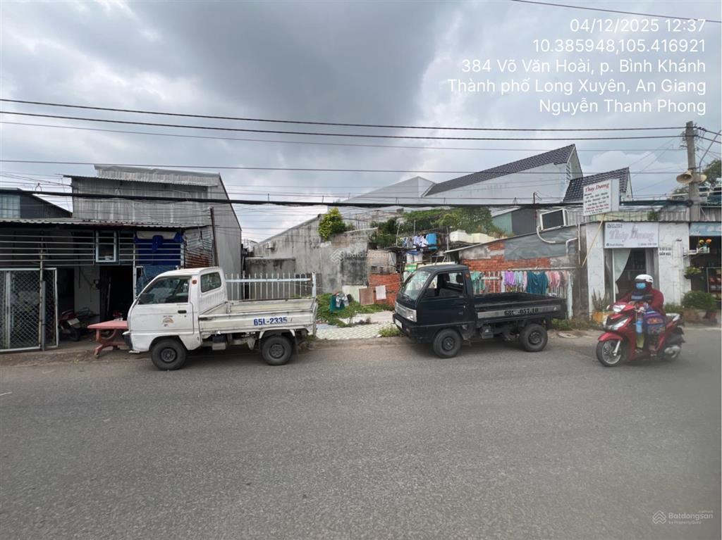 Ngân hàng bán trực tiếp lô đất 105.3m2 tại td69, phường bình khánh, long xuyên, an giang04731377
