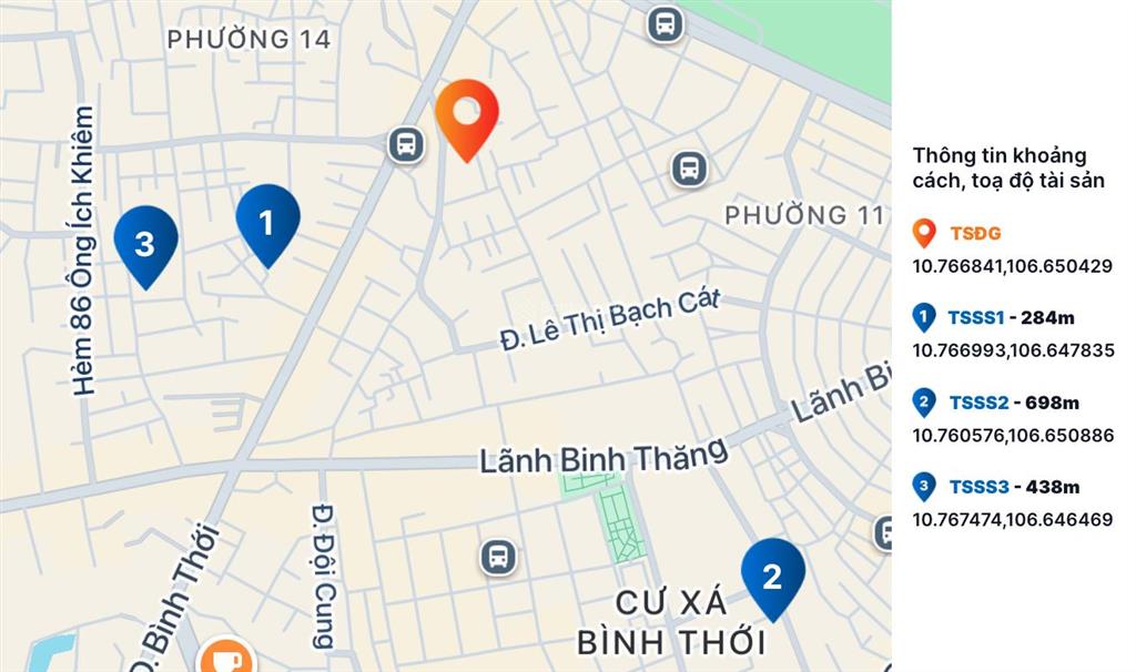 Ngân hàng bán trực tiếp nr tại phường 11, quận 11, tp hồ chí minh02263324