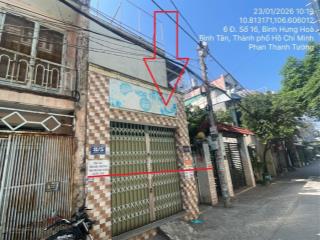 Bán nhà riêng tại 8/5 đường số 16, khu phố 2, bình hưng hòa, giá thỏa thuận, 142.6m2, 05832561